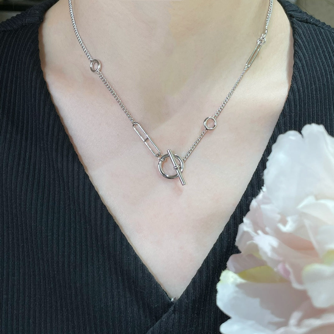 [Lucas Jewelry]HM STERLING CHAINE D'ANCRE HEART