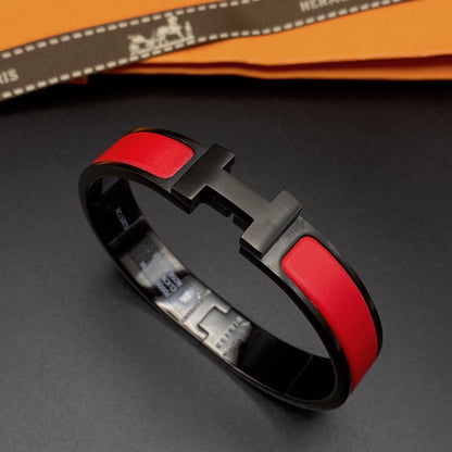 [Lucas Jewelry]CLIC HM SO BLACK RED BRACELET