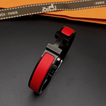 [Lucas Jewelry]CLIC HM SO BLACK RED BRACELET