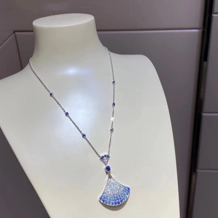 [Lucas Jewelry]DREAM NECKLACE AGATE SILVER DIAMOND