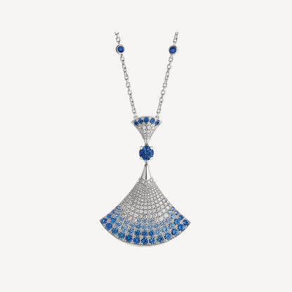 [Lucas Jewelry]DREAM NECKLACE AGATE SILVER DIAMOND