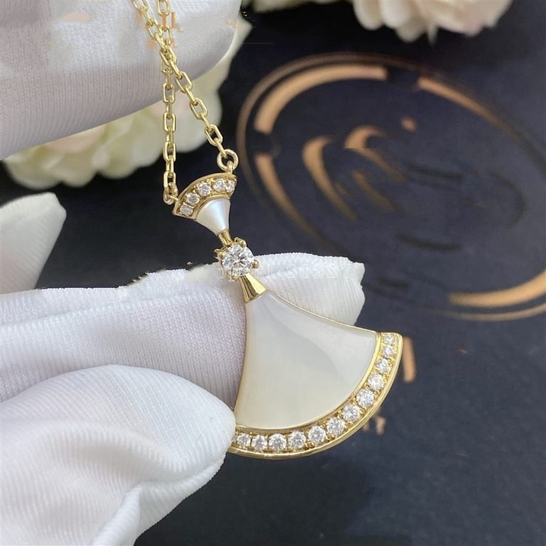 [Lucas Jewelry]DREAM NECKLACE MOP GOLD DIAMOND