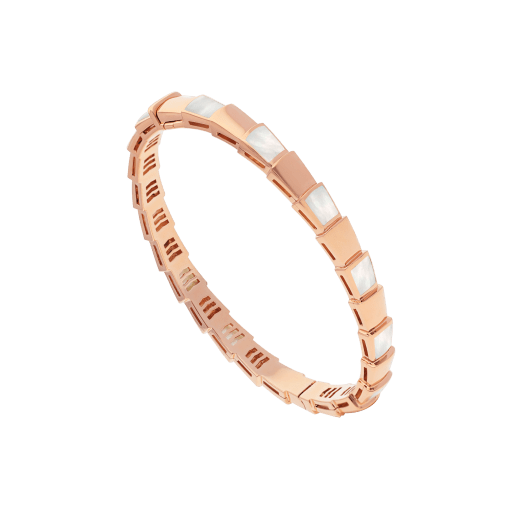 [Lucas Jewelry]SERPENTI BRACELET PINK GOLD MOP