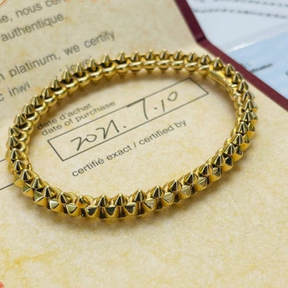 [Lucas Jewelry]CLASH GOLD BRACELET