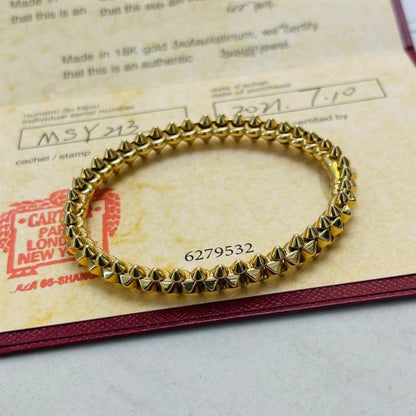 [Lucas Jewelry]CLASH GOLD BRACELET