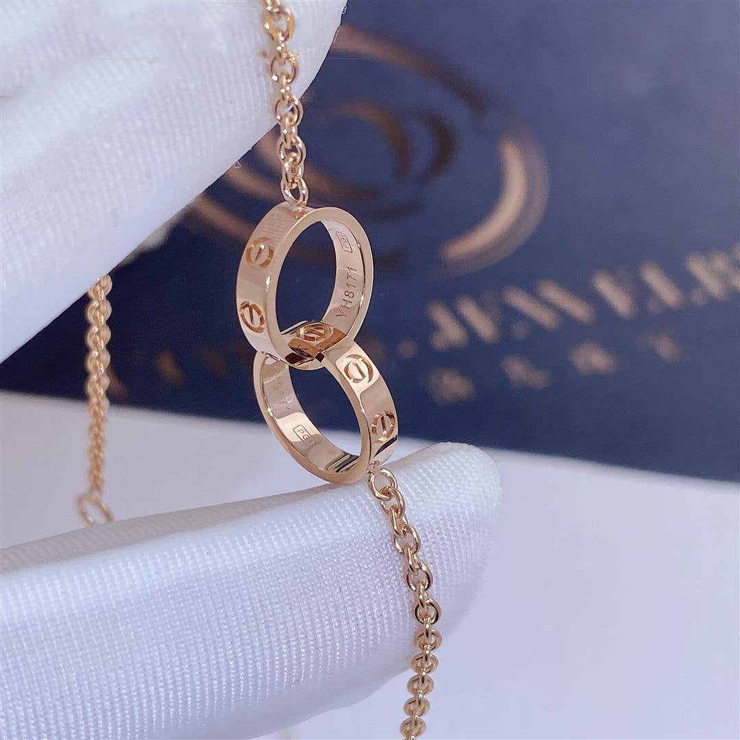 [Lucas Jewelry]LOVE BRACELET DOUBLE RING