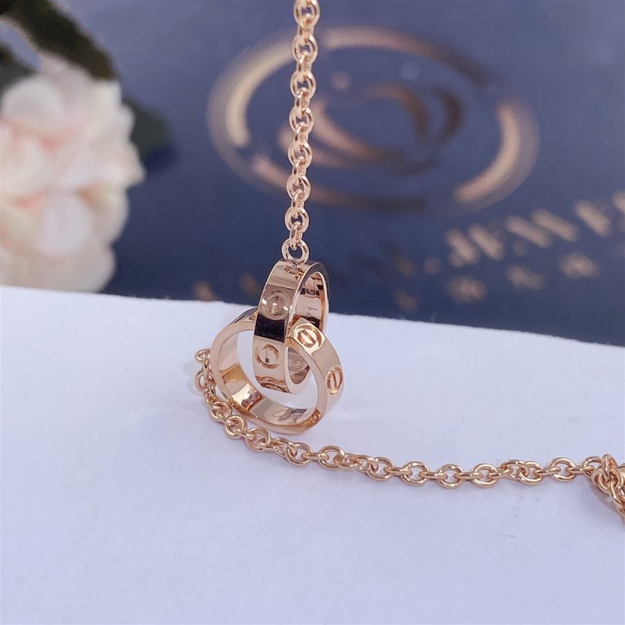 [Lucas Jewelry]LOVE BRACELET DOUBLE RING