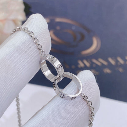 [Lucas Jewelry]LOVE BRACELET DOUBLE RING