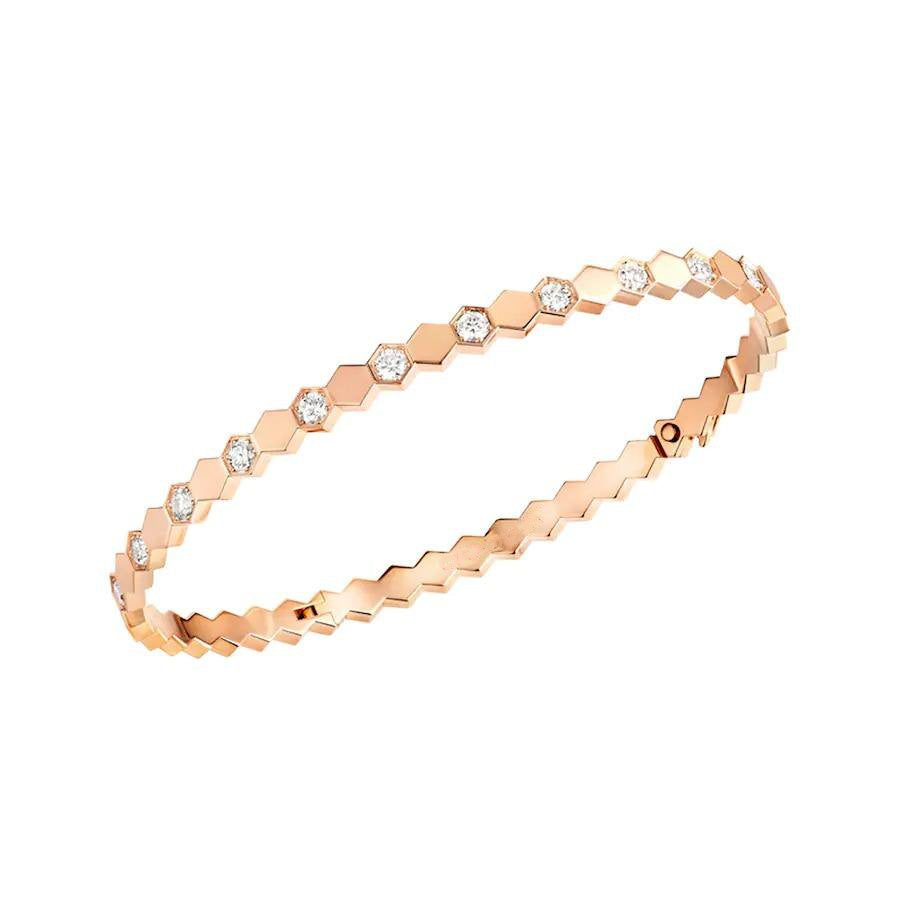 [Lucas Jewelry]BEE LOVE PINK GOLD DIAMOND BRACELET