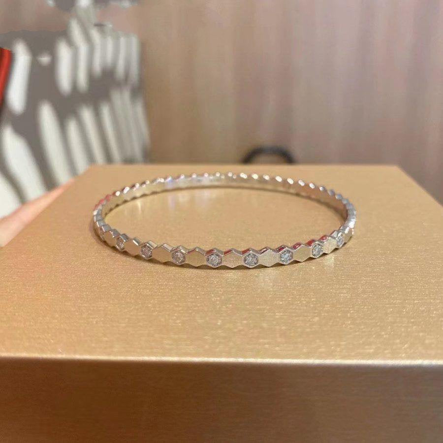 [Lucas Jewelry]BEE LOVE SILVER DIAMOND BRACELET