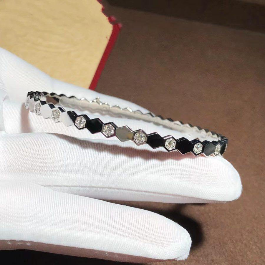 [Lucas Jewelry]BEE LOVE SILVER DIAMOND BRACELET