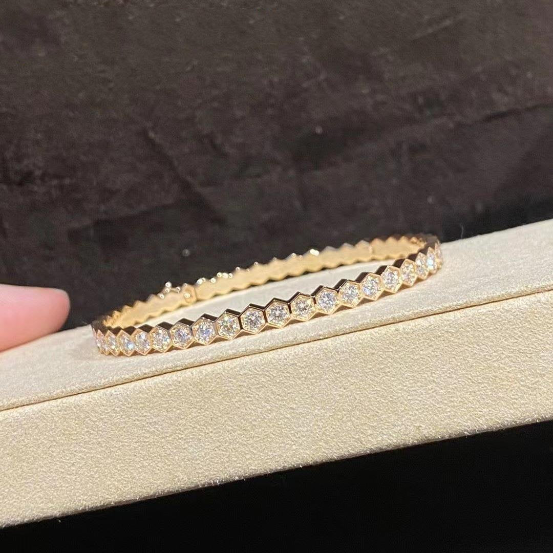 [Lucas Jewelry]BEE LOVE GOLD BRACELET FULL DIAMOND