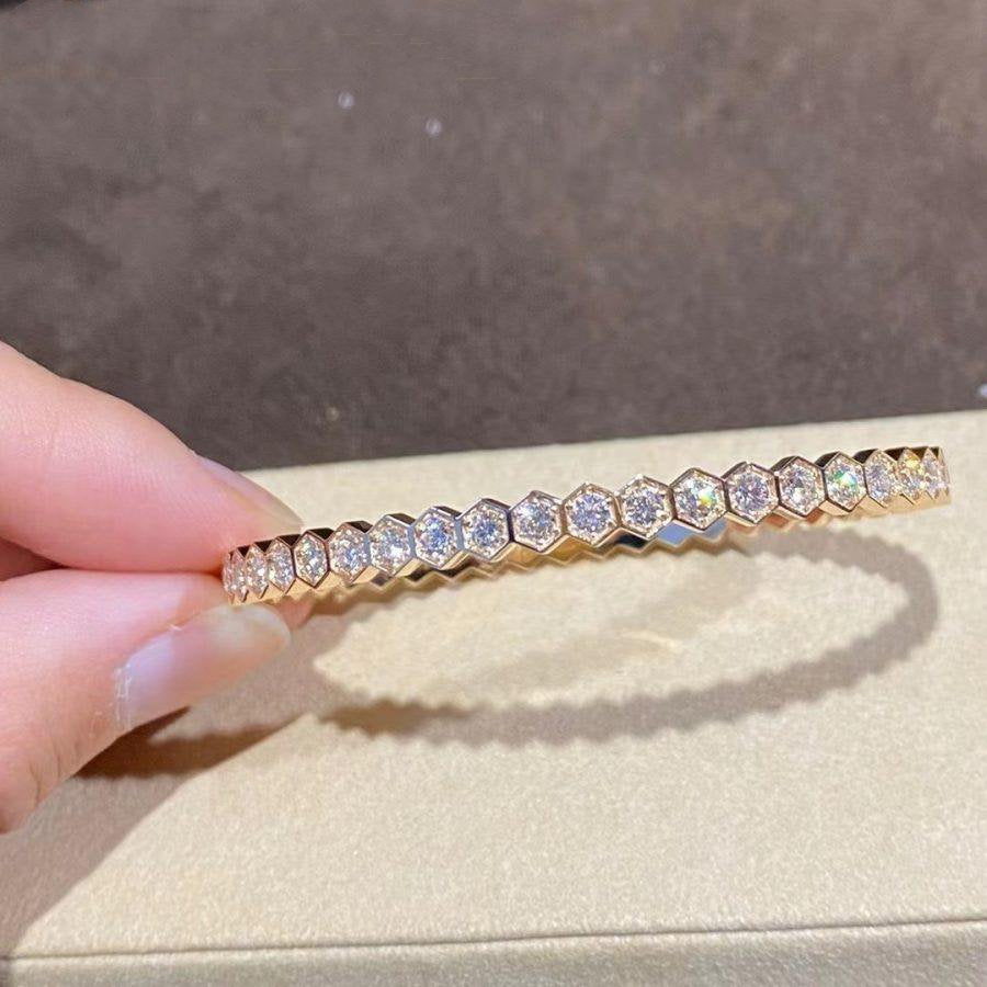 [Lucas Jewelry]BEE LOVE GOLD BRACELET FULL DIAMOND