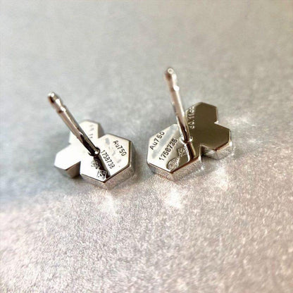 [Lucas Jewelry]BEE LOVE SILVER DIAMOND EARRINGS