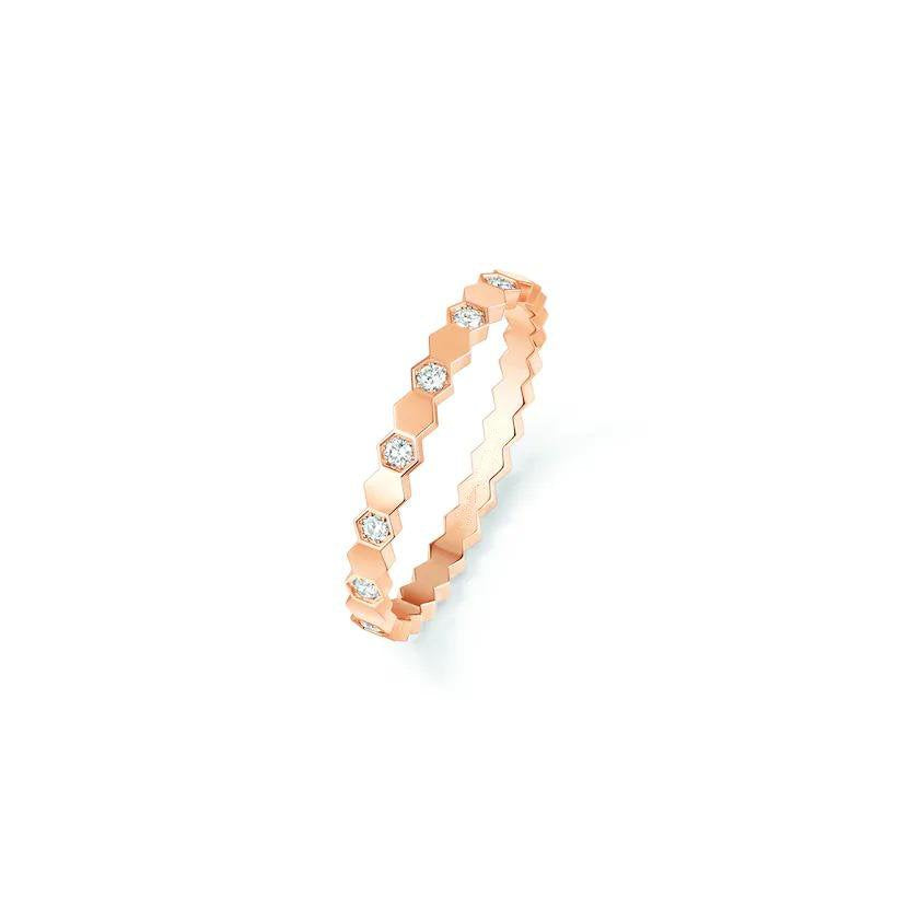 [Lucas Jewelry]BEE LOVE RING PINK GOLD DIAMOND