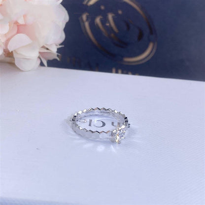 [Lucas Jewelry]BEE LOVE RING SILVER 1 DIAMOND