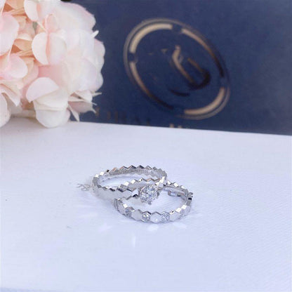 [Lucas Jewelry]BEE LOVE RING SILVER 1 DIAMOND