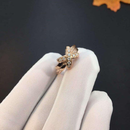 [Lucas Jewelry]JEUX DE PINK GOLD DIAMOND RING