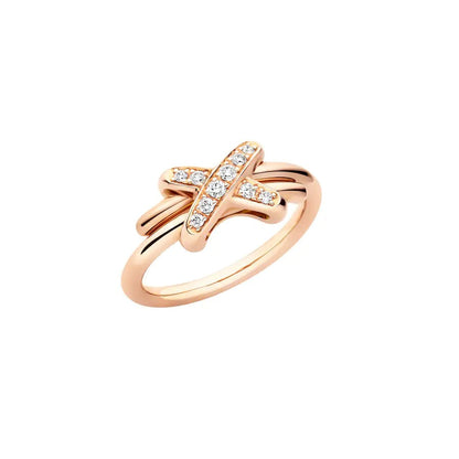 [Lucas Jewelry]JEUX DE PINK GOLD DIAMOND RING