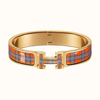 [Lucas Jewelry]H TARTAN BRACELET 12MM