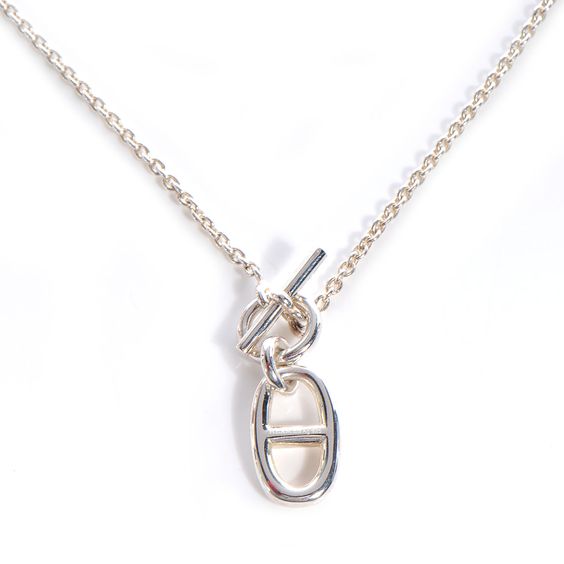 [Lucas Jewelry]HM CHAINE D'ANCRE PENDANT NECKLACE STERLING SILVER