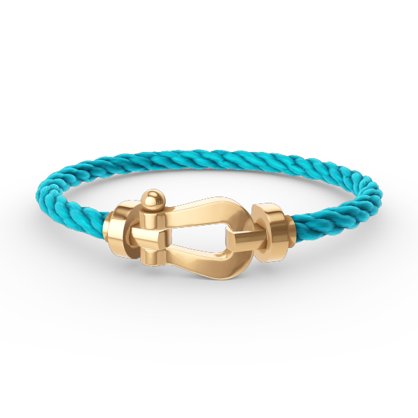 [Lucas Jewelry]FORCE LARGE HORSESHOE NO DIAMOND BRACELET GOLD