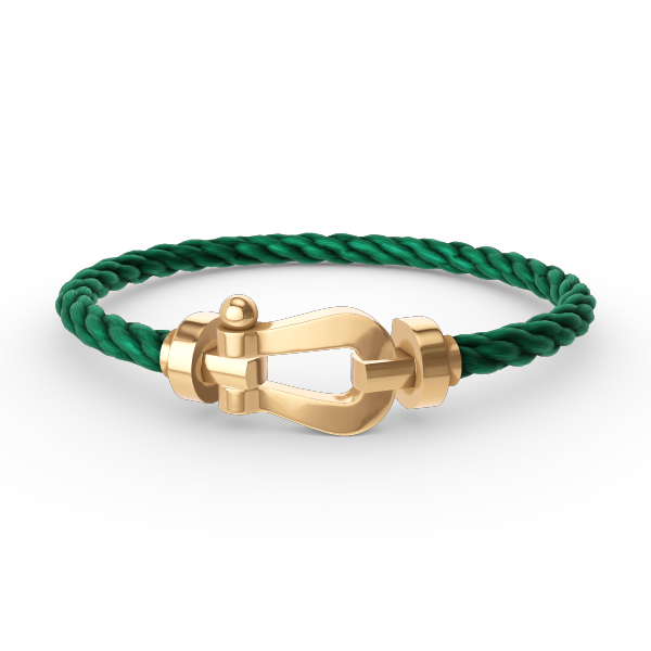 [Lucas Jewelry]FORCE LARGE HORSESHOE NO DIAMOND BRACELET GOLD