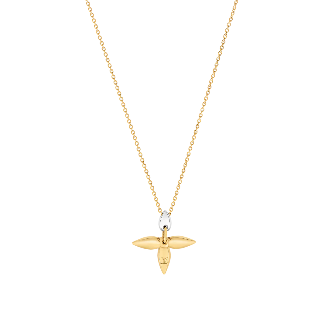 [Lucas Jewelry]LOUISETTE PEDANT GOLD NECKLACE