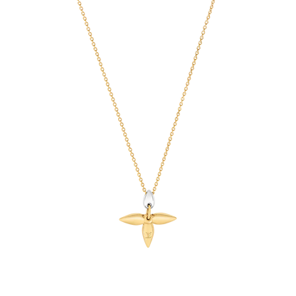 [Lucas Jewelry]LOUISETTE PEDANT GOLD NECKLACE