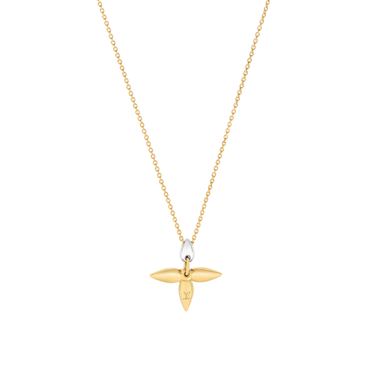 [Lucas Jewelry]LOUISETTE PEDANT GOLD NECKLACE