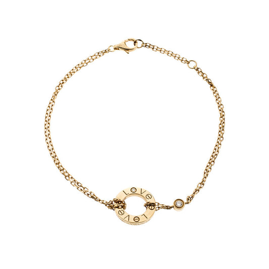 [Lucas Jewelry]LOVE BRACELET 2 DIAMOND