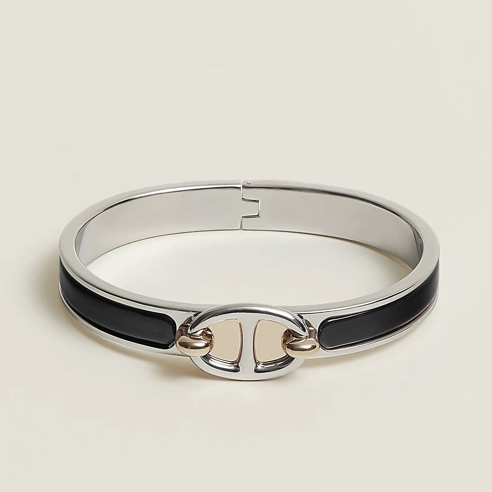 [Lucas Jewelry]CLIC CHAINE SILVER BRACELET