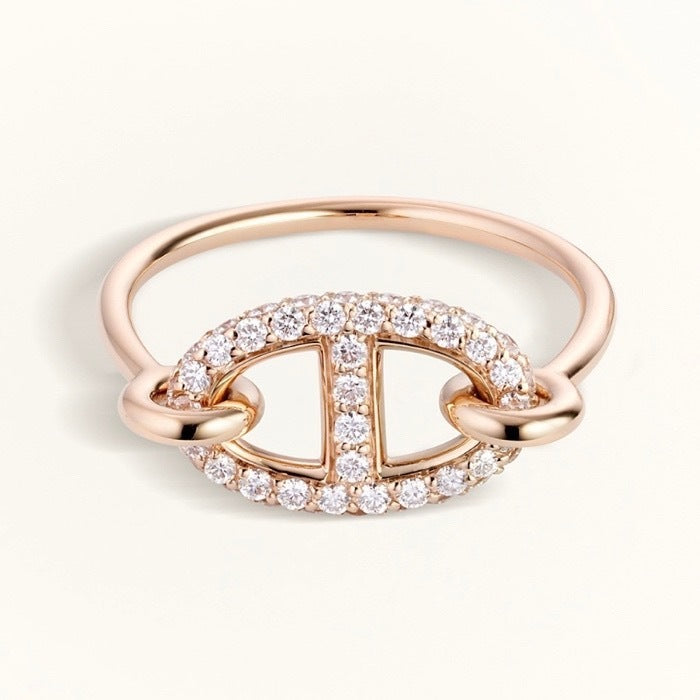 [Lucas Jewelry]RONDE SMALL DIAMOND RING