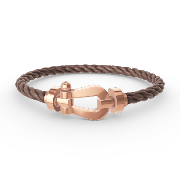 [Lucas Jewelry]FORCE LARGE HORSESHOE NO DIAMOND BRACELET ROSE GOLD