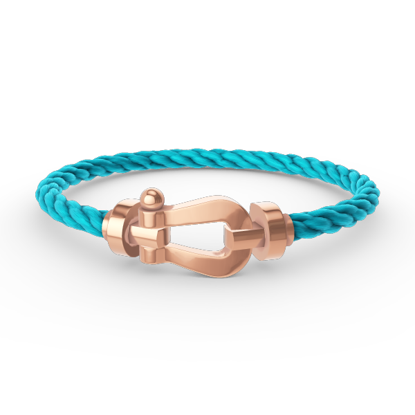 [Lucas Jewelry]FORCE LARGE HORSESHOE NO DIAMOND BRACELET ROSE GOLD