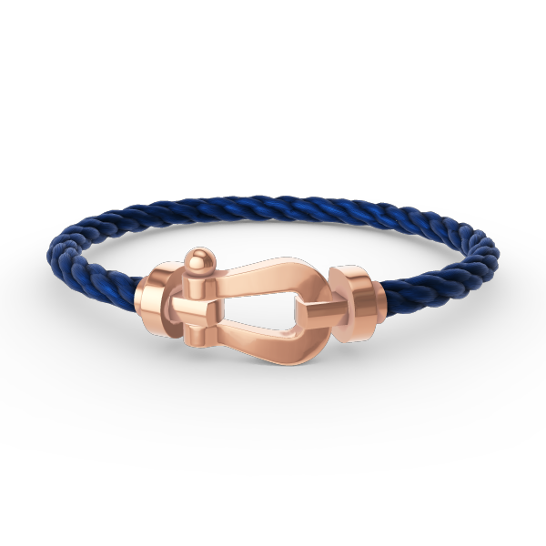 [Lucas Jewelry]FORCE LARGE HORSESHOE NO DIAMOND BRACELET ROSE GOLD