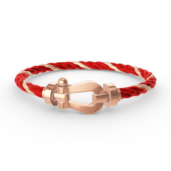 [Lucas Jewelry]FORCE LARGE HORSESHOE NO DIAMOND BRACELET ROSE GOLD