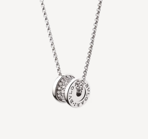 [Lucas Jewelry]ZERO 1 SILVER DIAMOND NECKLACE