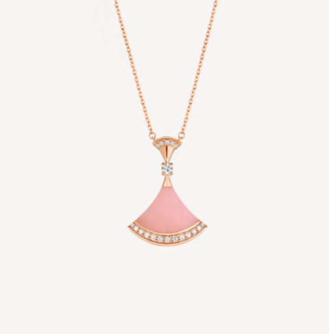 [Lucas Jewelry]DREAM NECKLACE PINK OPAL