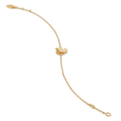 [Lucas Jewelry]FRIVOLE GOLD FLOWER BRACELET