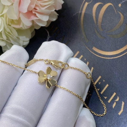 [Lucas Jewelry]FRIVOLE GOLD FLOWER BRACELET