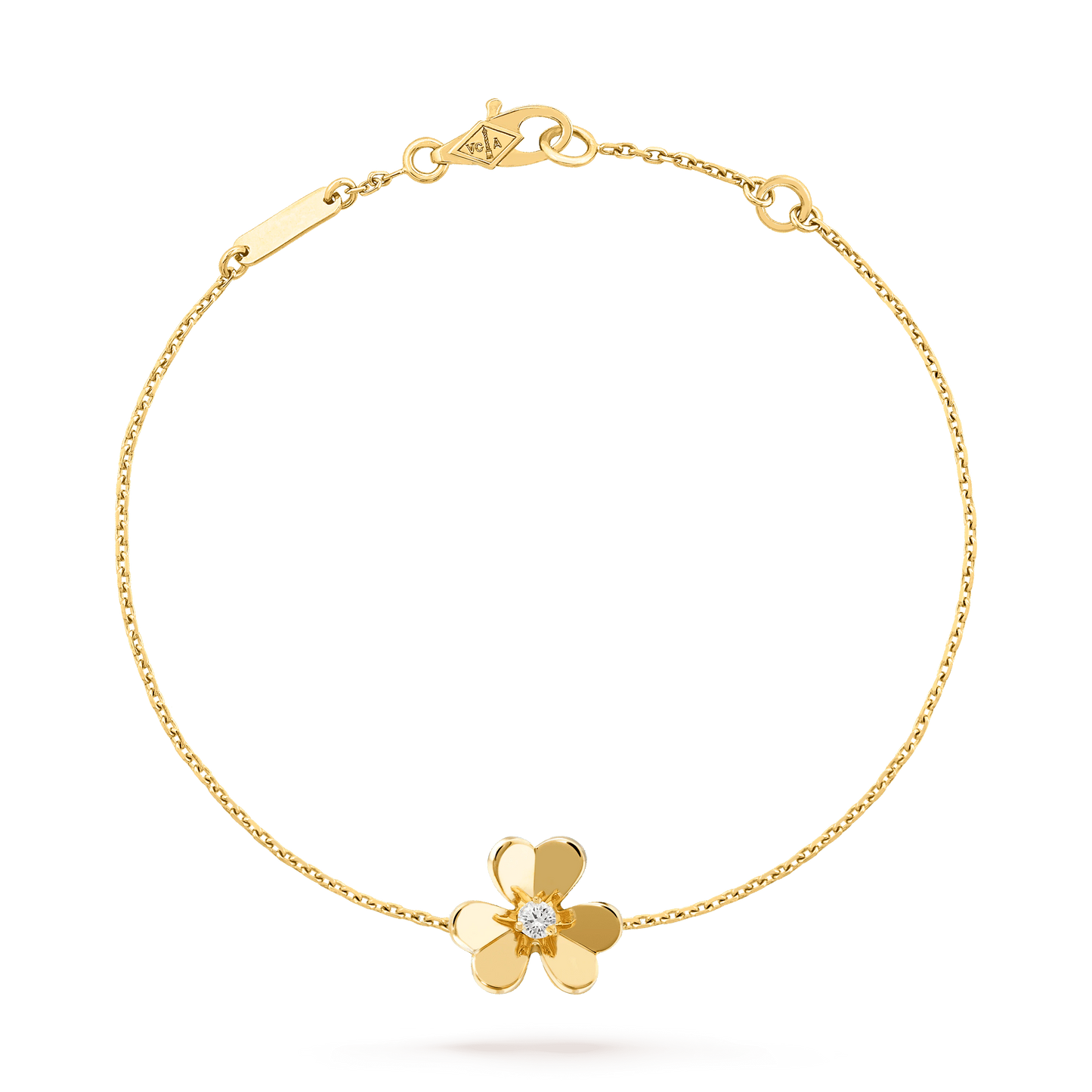 [Lucas Jewelry]FRIVOLE GOLD FLOWER BRACELET