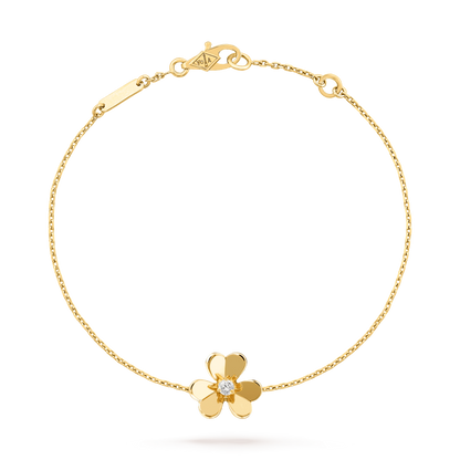 [Lucas Jewelry]FRIVOLE GOLD FLOWER BRACELET