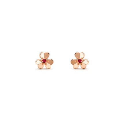 [Lucas Jewelry]FRIVOLE  FLOWER PINK EARRINGS