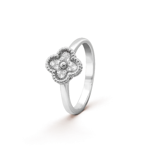 [Lucas Jewelry]CLOVER DIAMOND RING