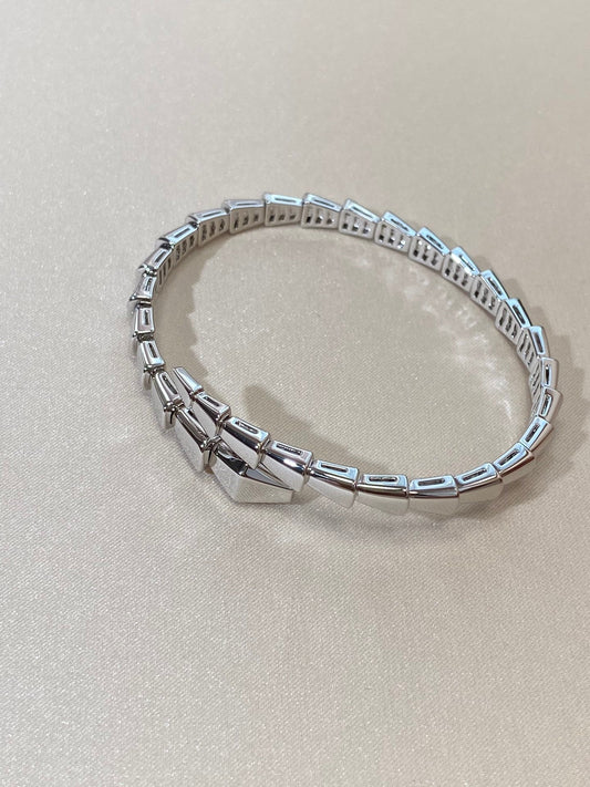 [Lucas Jewelry]SERPENTI VIPER SILVER BRACELET