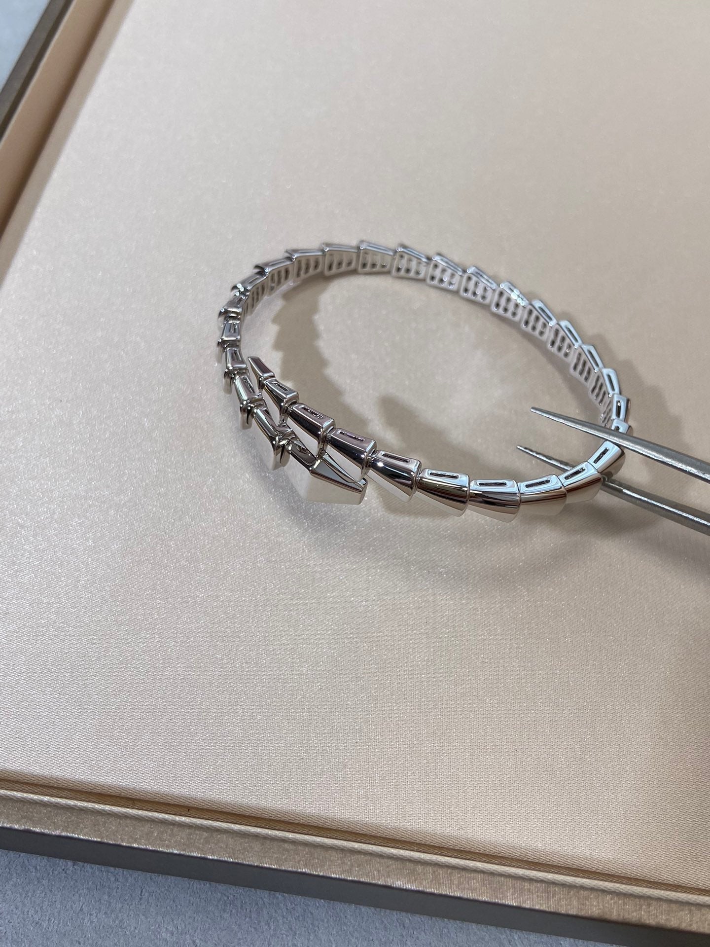 [Lucas Jewelry]SERPENTI VIPER SILVER BRACELET