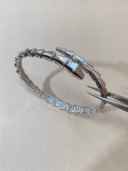 [Lucas Jewelry]SERPENTI VIPER SILVER BRACELET