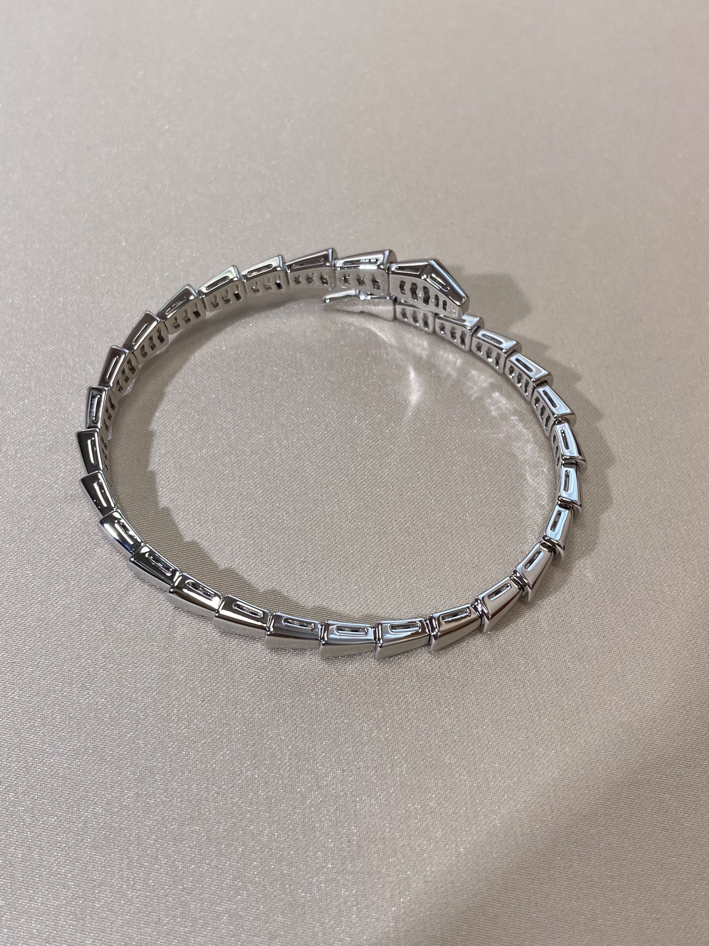 [Lucas Jewelry]SERPENTI VIPER SILVER BRACELET