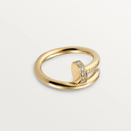 [Lucas Jewelry]JUSTE RING 2.65MM GOLD DIAMOND